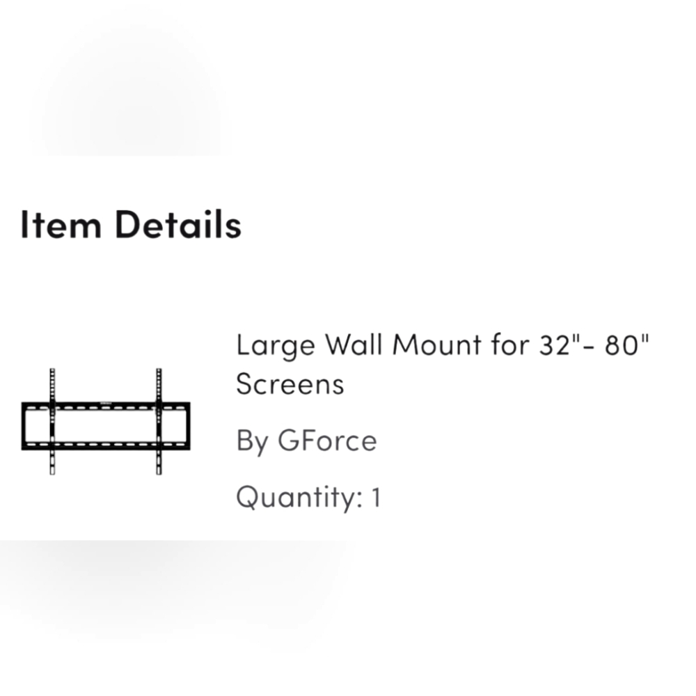 Wall Mount for TV